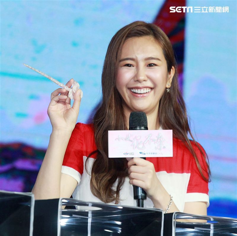 「小女花不棄」演員黃心娣。（記者邱榮吉/攝影）