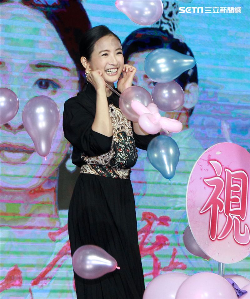 「小女花不棄」演員林依晨。（記者邱榮吉/攝影）