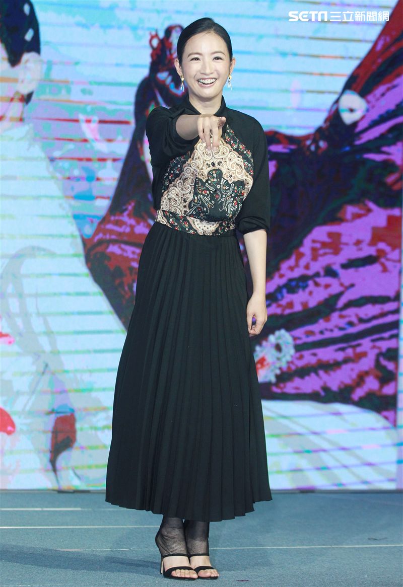 「小女花不棄」演員林依晨。（記者邱榮吉/攝影）