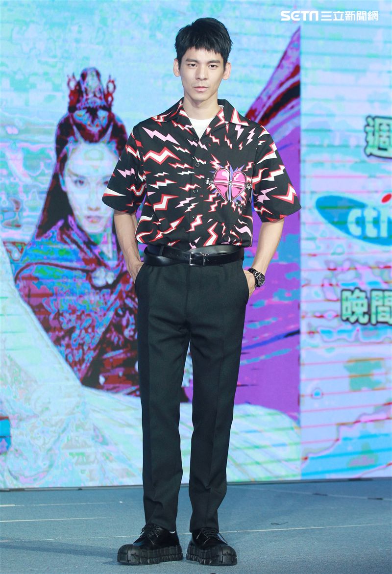 「小女花不棄」演員林柏宏。（記者邱榮吉/攝影）