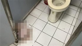 清大,廁所,鬼娃,鬼月,挫屎(翻攝自臉書)