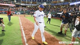 中職明星賽，彭政閔、王勝偉。（圖／記者林士傑攝影）