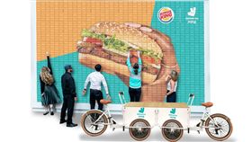 外送平台,戶戶送,Deliveroo,漢堡王,卡熱,華堡牆,火烤牛肉沙拉