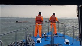 落海,捕魚,膠筏,金門