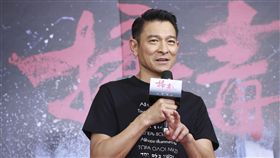 劉德華出席電影《掃毒2 天地對決》西門町封街粉絲會。（記者林士傑/攝影）