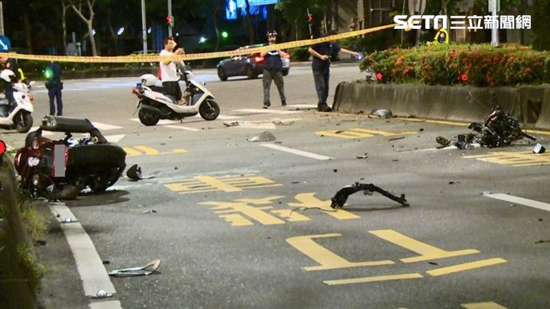 鬼門剛開！重機騎士自撞支離破碎慘死