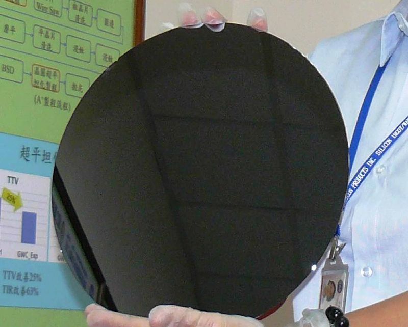終止下滑　半導體矽晶圓出貨面積回升