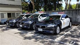 全台最貴交通分隊！4輛「瑞典戰車」加BMW重機　驗收照片曝光（圖／花蓮警分局提供）