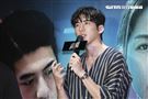 電影《緝魔》記者會，主演傅孟柏。（圖／記者林士傑攝影）