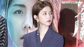 電影《緝魔》記者會，主演邵雨薇。（圖／記者林士傑攝影）