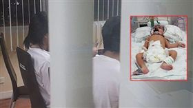 泰國,清潔劑,丟下樓,嬰兒,女大生。(圖/翻攝自泰國世界日報)