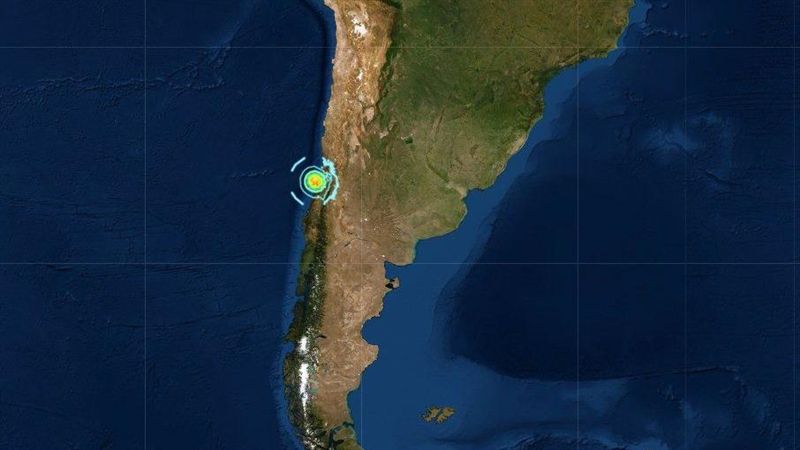 智利外海規模6.8地震　暫未傳災情