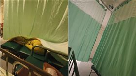 住院,病房,阿嬤,屁股,陪伴床(圖/翻攝自爆怨公社)