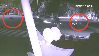 轎車飆速失控撞！後座2女瞬間慘拋飛