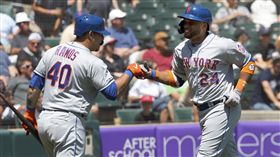 ▲坎諾（Robinson Cano）炸裂本季第10轟。（圖／美聯社）