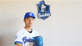 富邦悍將今年季中選秀第二輪指名的投手朱益生。（圖／富邦悍將提供）