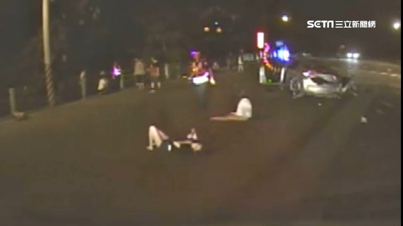 轎車撞乘客拋飛　居民：下坡道易肇事