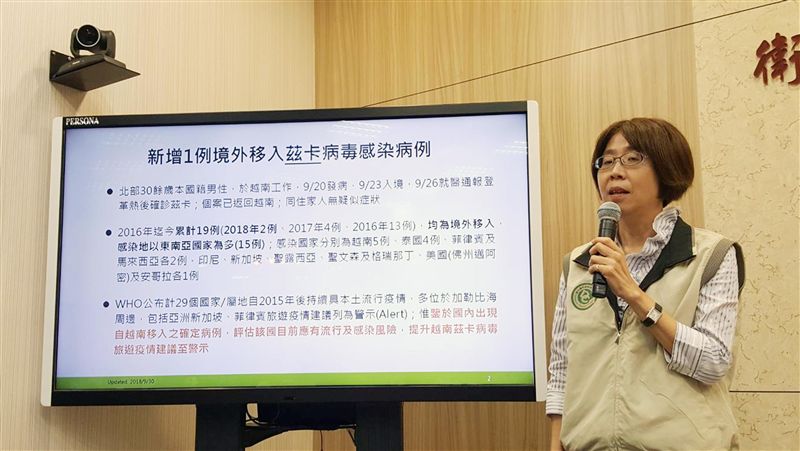 男赴緬甸染茲卡　疾管署調高疫情警示