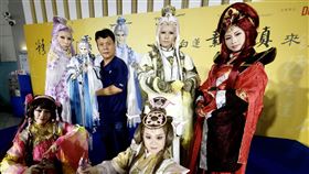 台灣,霹靂布袋戲,桃園機場,精采霹靂文化踩街,視覺饗宴