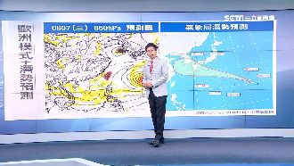 明悶熱午後有雨　南海熱帶擾動發展中