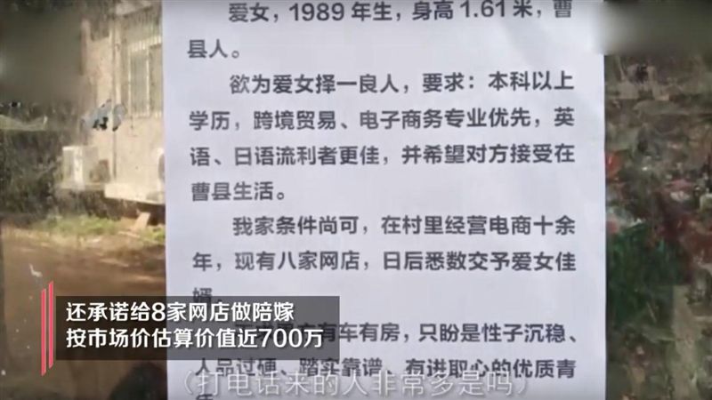 女兒嫁不出！父祭出超狂嫁妝卻引來…