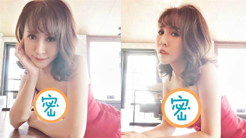 無預警爆乳！　網紅美女婚紗大解放