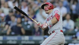 ▲楚奧特（Mike Trout）本季第36號全壘打。（圖／美聯社）