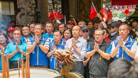 韓國瑜 桃園市龜山區壽山巖觀音寺 圖／翻攝自壽山巖觀音寺-嶺頂廟臉書
