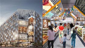 南門市場,設計,搬遷,3D圖,內裝　圖／翻攝九典聯合建築事務所