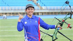 ▲王律勻射進亞洲盃射箭賽金牌戰。（圖／射箭協會提供）