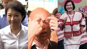 韓國瑜,林姿妙,盧秀燕 圖/資料照