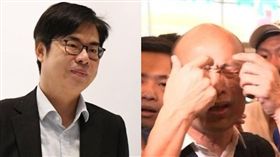 陳其邁,韓國瑜 圖／陳其邁臉書、新聞台