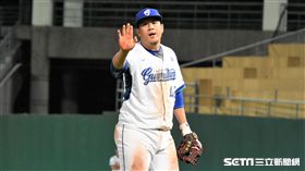 ▲富邦悍將蔣智賢。（資料圖／記者王怡翔攝影）