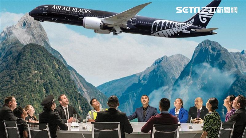 震撼！紐西蘭航空將更名為全黑航空？