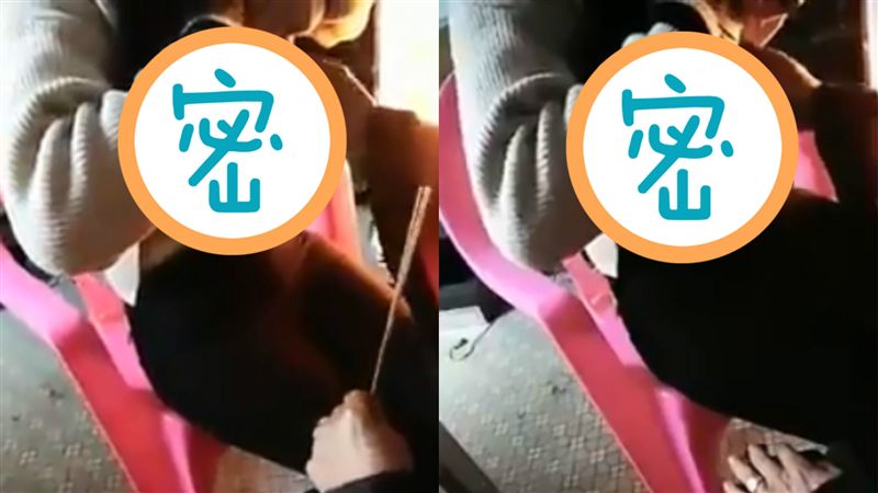 女信徒掀衣做法　道士爽揉渾圓南半球