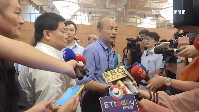 郭陣營酸福委會主委　韓國瑜回應了