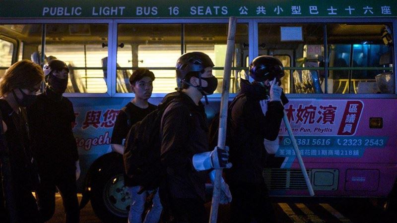 反送中以來規模最大！香港抗爭夜未眠
