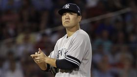 ▲田中將大1局爆，對金鶯5.1局失5分。（圖／美聯社）