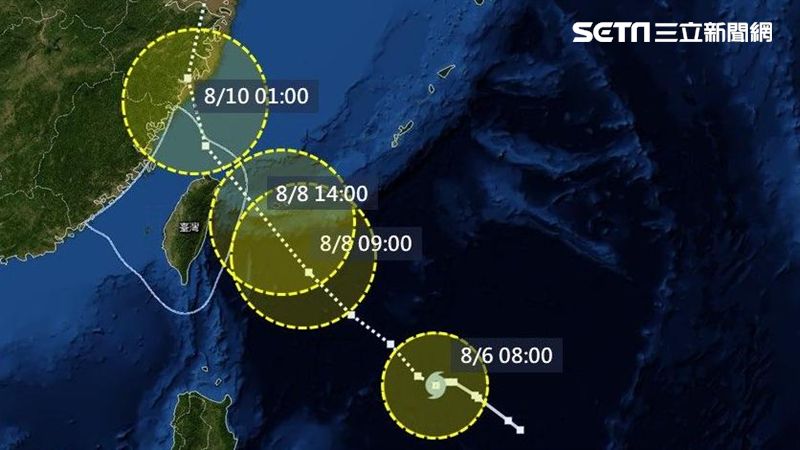 利奇馬要來了！雨量風力致災縣市曝光