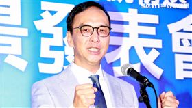國民黨總統初選國政願景發表會候選人朱立倫。（記者林士傑/攝影）