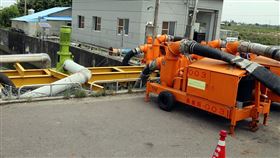 颱風利奇馬,中颱,嘉義縣,抽水機,淹水(來源:中央社)