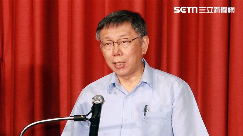 柯稱颱風假多放　他：這種發言沒必要