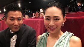 趙德胤臉書發文　昆汀完全解析灼人秘密電影「灼人秘密」在坎城影展首映獲各界迴響，導演趙德胤（左）25日在臉書寫下千字文抒發心情，並提到美國導演昆汀塔倫提諾對「灼人秘密」的解析。（岸上影像有限公司提供）中央社記者鄭景雯傳真　108年5月26日