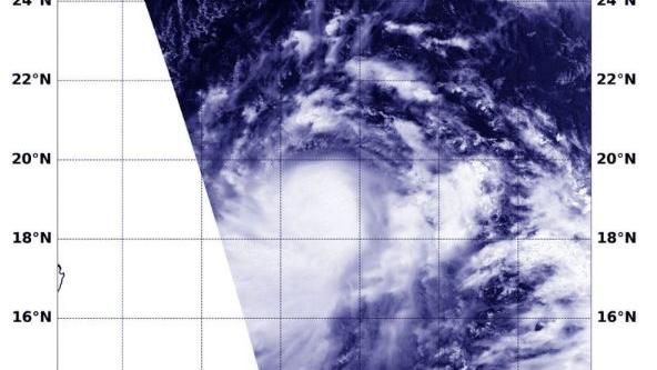 NASA：利奇馬中心有強勁暴風雨
