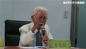 台灣制憲基金會董事長辜寬敏。（圖／記者盧素梅攝）