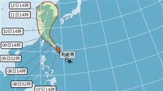 利奇馬來襲發布海警　最新路徑曝光了