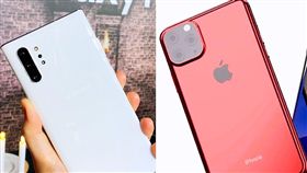 圖／資料照合成,note10,iphone11預測圖