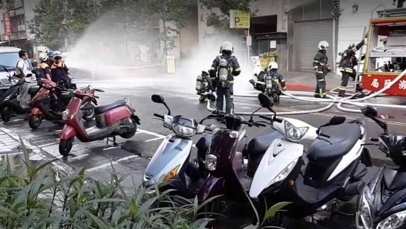 台北市傳地震災情　南港園區瓦斯漏氣