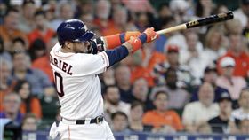 ▲太空人古巴強棒古瑞爾（Yuli Gurriel）單場8分打點追平隊史紀錄。（圖／美聯社）