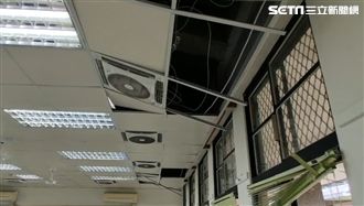 蘭陽女中輕鋼架掉落！學生上學傻了